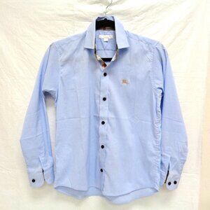 Burberry Children's Button Up Oxford Shirt light blue size 14
